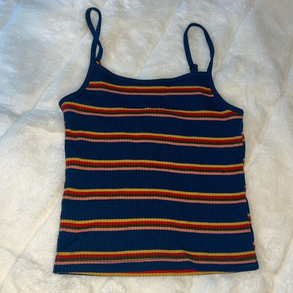 Super cute colorful crop top